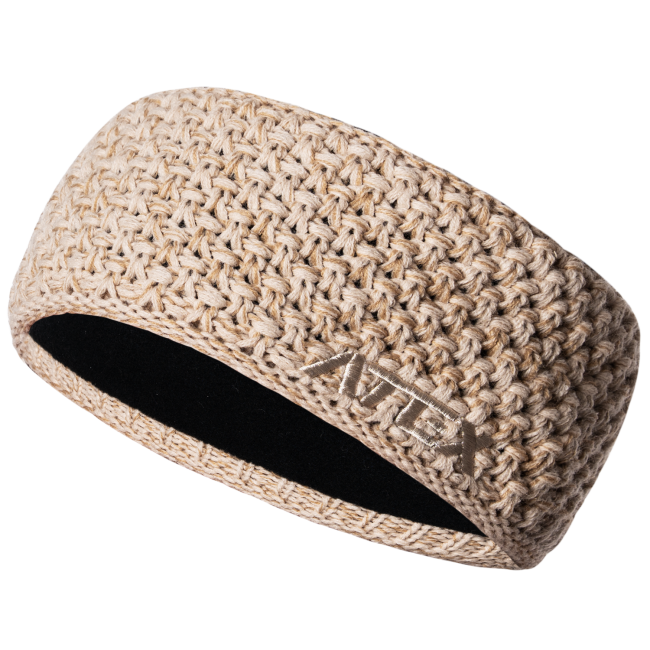 Pletená čelenka KNIT béžová
