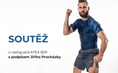 Soutěž o rashguard ATEX BJP s podpisem Jiřího BJP Procházky