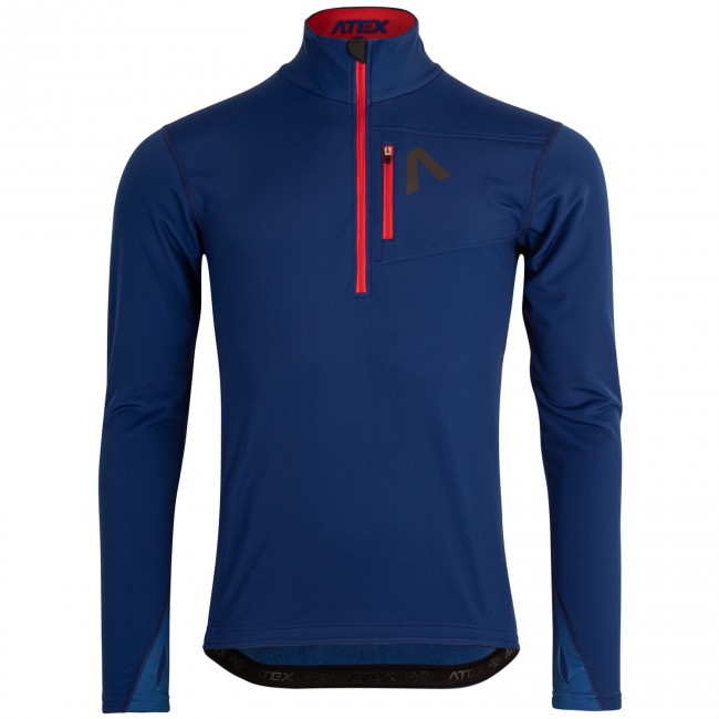 Běžecký dres s kapsou MUN modrý