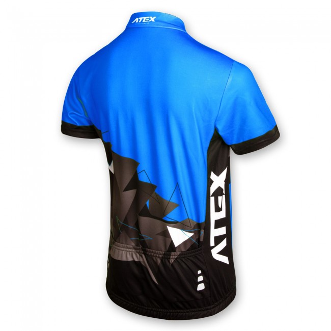 Cyklistický dres MIKA dětský modrý