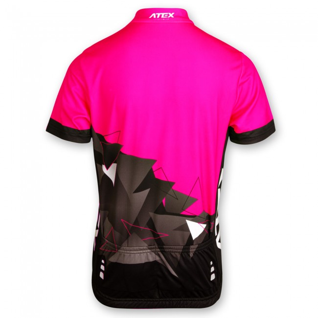Cyklistický dres MIKA dětský růžový