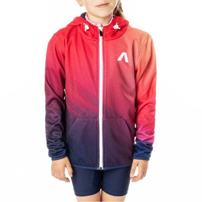Sportovní mikina s kapucí NIX růžová, dětská