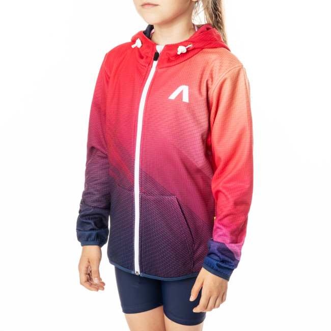 Sportovní mikina s kapucí NIX růžová, dětská