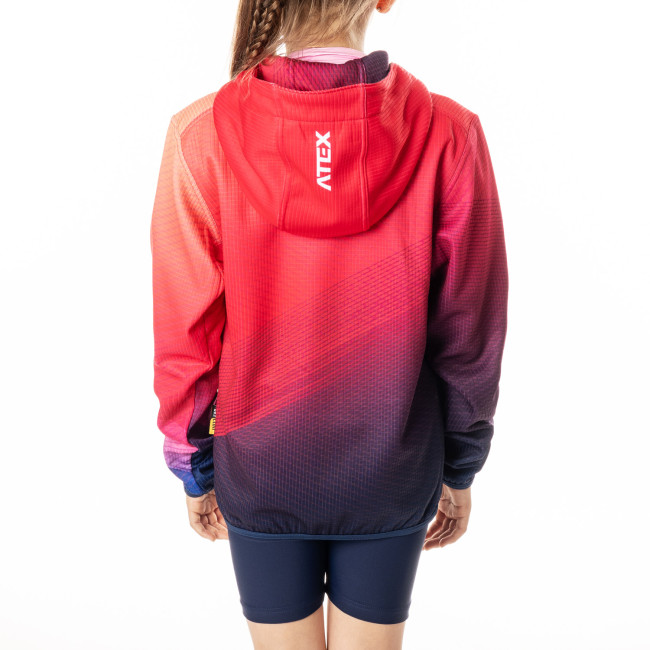 Sportovní mikina s kapucí NIX růžová, dětská