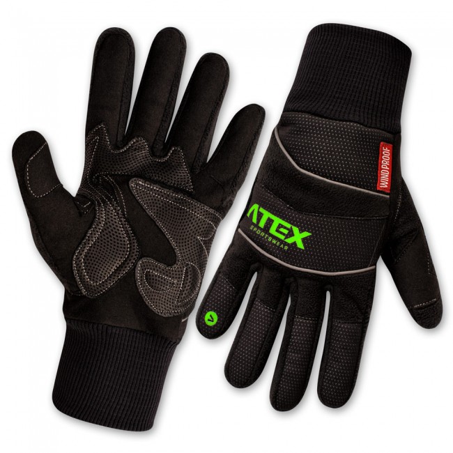 Zimní rukavice XCS RACE zelené