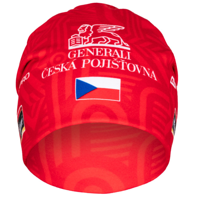 Oboustranná sportovní čepice INVO červená