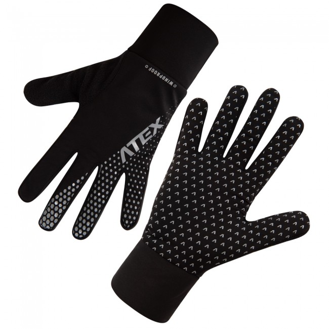 Lehké rukavice RUNNER PRO černo-šedé