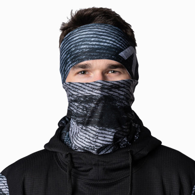 Tenký sportovní šátek ENDU šedý