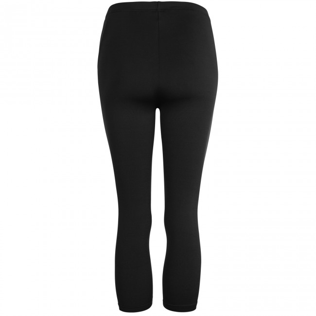 Sportovní elastické kalhoty SOFT tříčtvrteční černé
