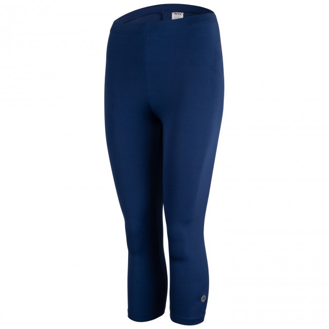 Sportovní elastické kalhoty SOFT tříčtvrteční modré
